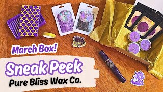 DRAGONS!! March Diamond Painting Box Preview - "Dragon Hoard" by Pure Bliss Wax Co (Limited!)