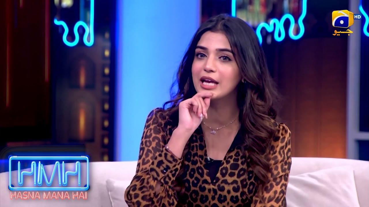 Hasna Mana Hai | Tabish Hashmi - Laiba Khan | Best Clip 01 | Comedy Show | Har Pal Geo