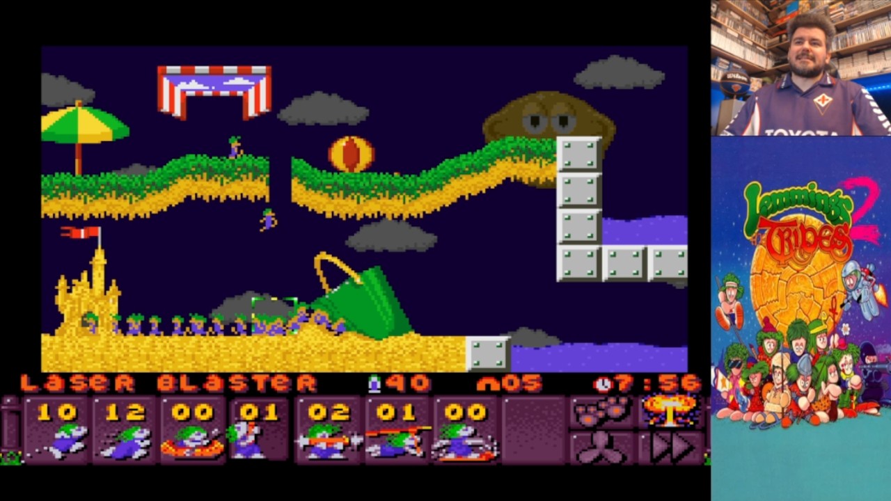 LEMMINGS 2: THE TRIBES (PC DOS / MD / SNES) ☀️ Gameplay en Español || EVENTO VERANIEGO 2026 🌴
