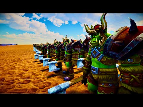 10 MILLION HORDE GRUNT ORCS vs 600,000 JEDI KNIGHTS | UEBS 2