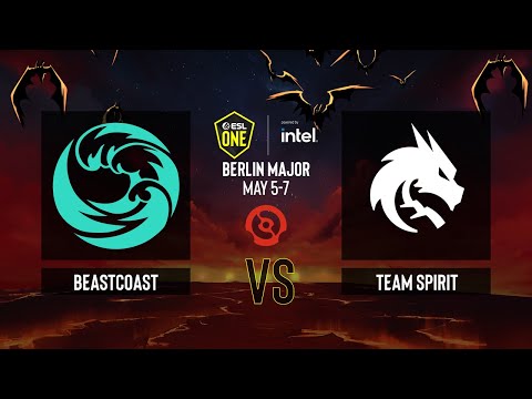 Dota2 - beastcoast vs Team Spirit - Game 1 - ESL One Berlin 2023 - Group B