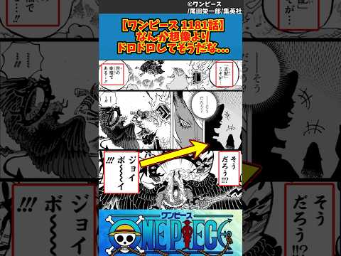 【ワンピース 1181話】なんか想像よりドロドロしてそうだな... #ワンピース #反応集