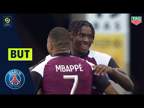 But Bioty Moise KEAN (45' - PARIS SAINT-GERMAIN) RCSA - PSG (1-4) 20/21