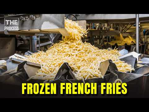 How Frozen French Fries Are Made - And Why They Get Crispy Twice