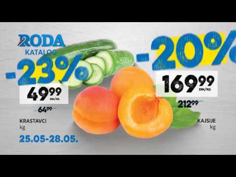 RODA: Novi katalog 25. - 31.05.2017.