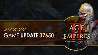 Age of Empires II: DE - May Update 37650 Overview