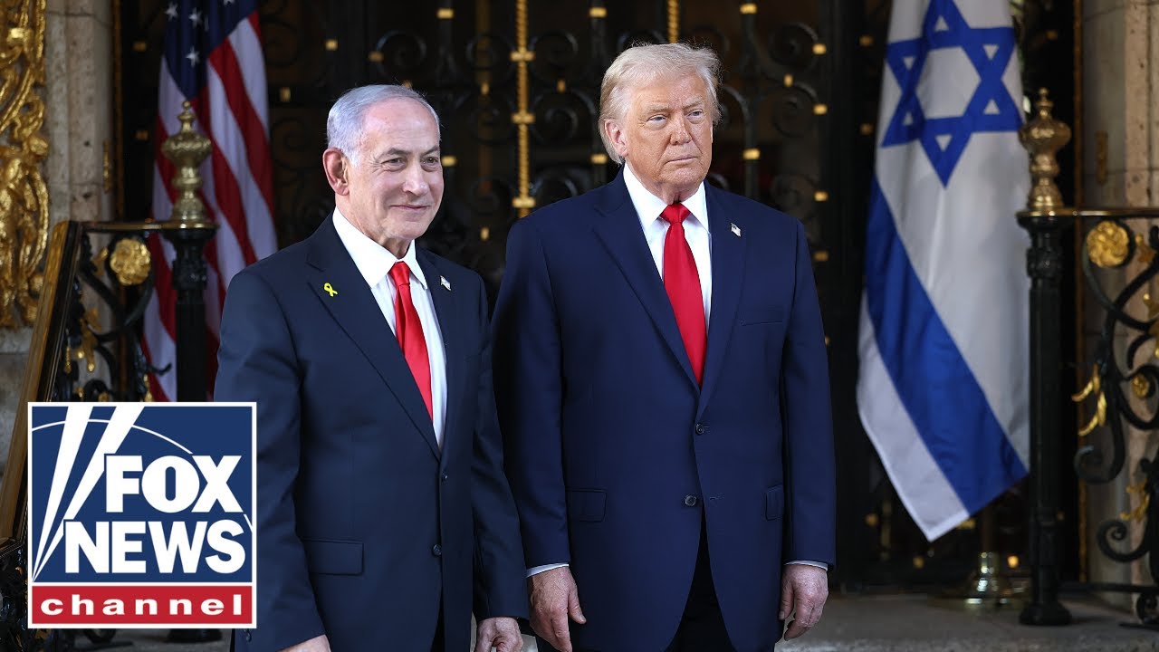 LIVE: Trump hosts Netanyahu at Mar-a-Lago amid peace talks