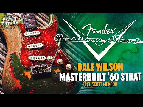 Fender Custom Shop Masterbuilt Dale Wilson 60 Strat | Heavy Relic Cadillac Green 3 Tone Sunburst