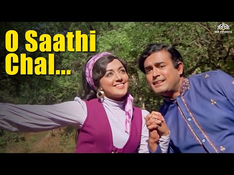 Kishore Kumar Old Romantic Song l Asha Bhosle l Hawa Ke Saath Saath l Hema Malini l Seeta Aur Geeta