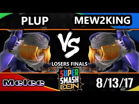 Smash Con 2017 SSBM - FOX MVG | Mew2King (Sheik) Vs. PG | Plup (Sheik) Smash Melee LF