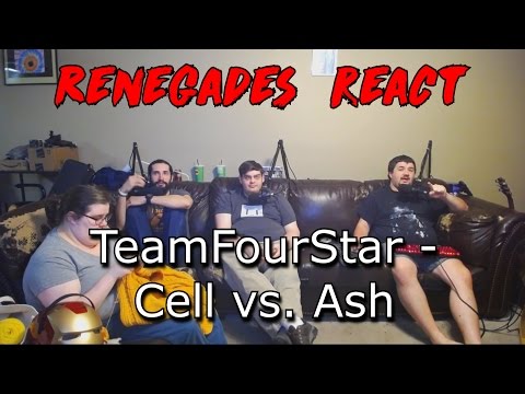 Renegades React to... TeamFourStar - Cell vs. Ash Ketchum