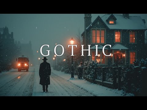 Dark Academia Winter Night Music | Melancholic Piano & Violin for Study & Focus