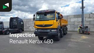 Renault Kerax 480 8X4 13m3 Meiller 2-way tipper Retarder Big-Axle Automa dump truck for sale - Image 4 | Autoline Renault Kerax 480 8X4 13m3 Meiller 2-way tipper Retarder Big-Axle Automa dump truck | Image 4 - Autoline