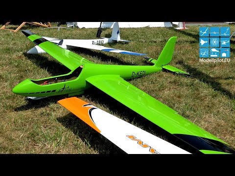 BHYON, SWIFT S1, STINGRAY X-MODELS by EDI'S MODELLBAUPARADIES RC GLIDER AEROBATIC FLIGHT