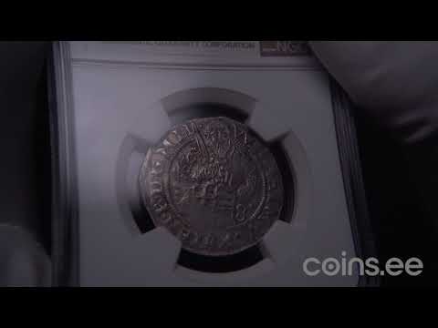 Auc 51. Lot 1166. Riga 1/2 mark 1558 - Wilhelm Fürstenberg (1557-1559) - NGC MS 61