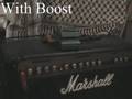 Boosting a solid-state amp 