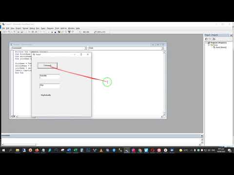 Vb 6 0 7 Sample Operator With Command Button Textbox And Label