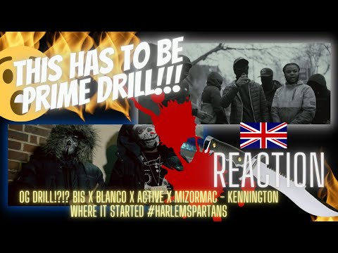 OG DRILL!?!? Bis X Blanco X Active X MizOrMac - Kennington Where It Started #HarlemSpartans Reaction