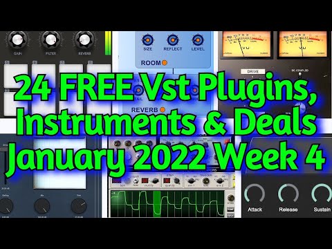 24 Best New FREE VST PLUGINS, Vst Instruments, SAMPLE PACKS & Huge Deals - JANUARY 2022 Week 4
