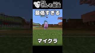 最低すぎるマイクラ【Minecraft】#shorts