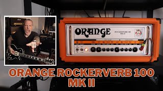 Video thumbnail for ORANGE ROCKERVERB 100 MK II - High Gain with a Unique Voice | METAL by Euge Valovirta