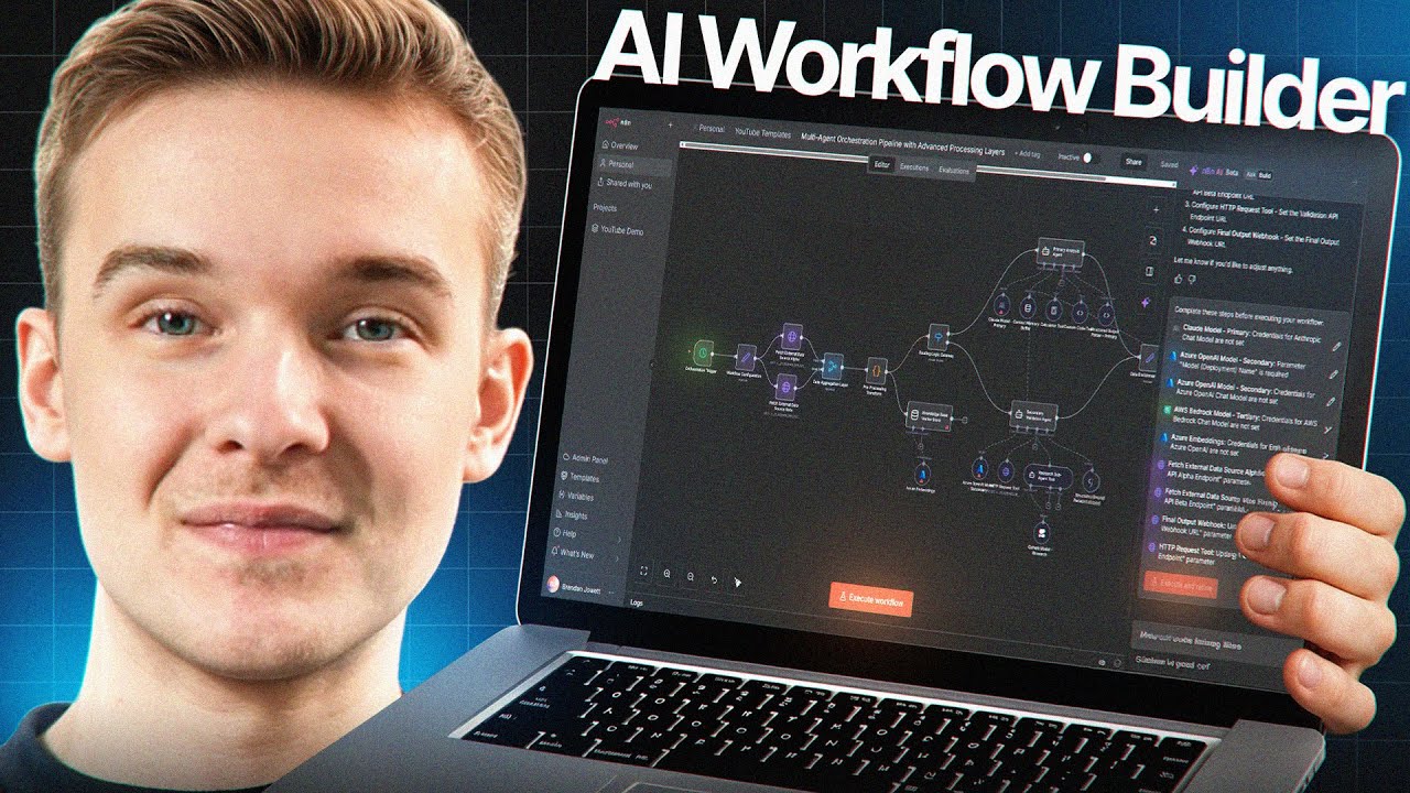 How to INSTANTLY Build AI Agents with n8n AI Workflow Builder