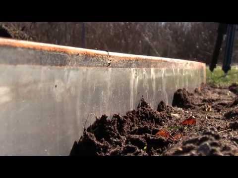 Formbar Trädgårdsplåt "Instruktioner"