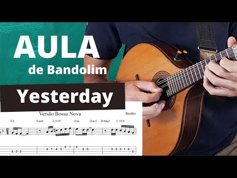 Aula de Bandolim l Yesterday (Beatles)
