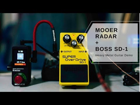 MOOER RADAR + BOSS SUPER OVERDRIVE | Heavy Metal Demo