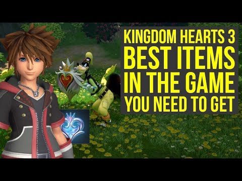 Kingdom Hearts 3 Tips And Tricks - BEST ITEMS In The Game You Need To Get (KH3 Tips And Tricks)