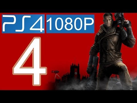 Wolfenstein The New Order Walkthrough Part 4 PS4 1080p HD Gameplay let's play - No Commentary
