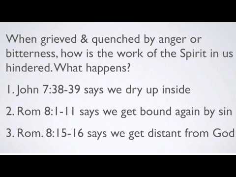 BC&D-31 Lesson 11 - Anger And Bitterness