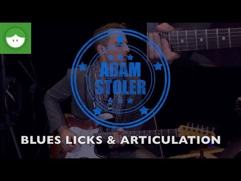 Two Blues Licks & Articulation Tips from Adam Stoler's Workshop