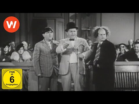 Chaos vor Gericht (Disorder in the Court) | The Three Stooges