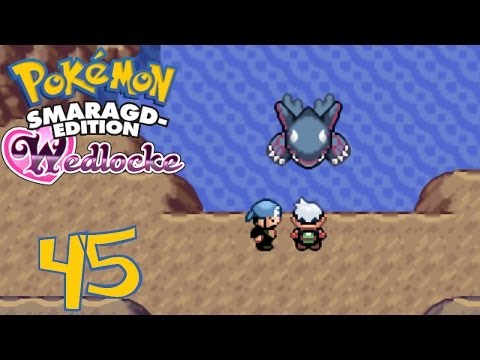 Let's Play Pokemon Smaragd Wedlocke Challenge Part 45 - Kyogre erwacht