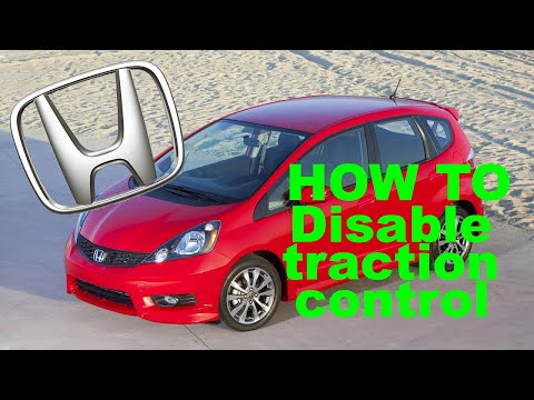 Part of a video titled How to disable traction control Honda Fit GE8 2nd Gen 09-11 TPMS