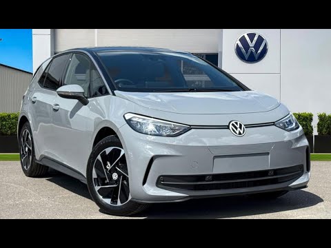 Brand New Volkswagen ID.3 Pure Match 52kWh 170PS in Moonstone Grey | Wrexham Volkswagen