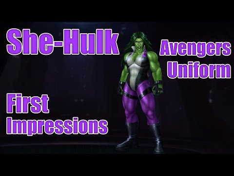 She-Hulk Avengers Uniform First Impressions and Thoughts (MFF)