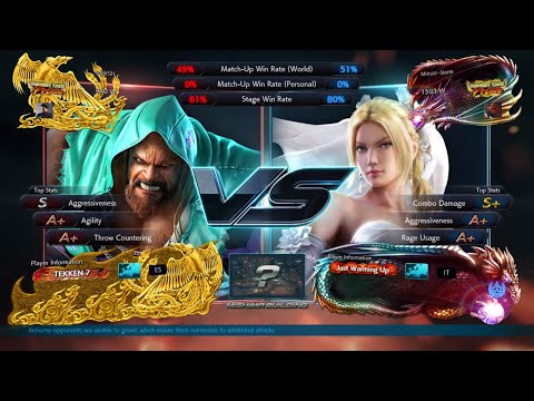 MYI Najin Kazama (Marduk) vs HG Mitrust Storm (Nina) - #T7OnlineChallenge: EU Southwest - Winners Se
