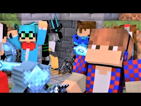 Minecraft Songs and Minecraft Animations "Like A Boss" Castle Raid Part 3 - Top Minecraft Songs