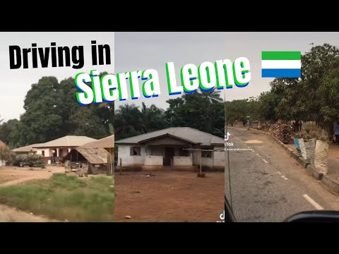 Driving from Freetown to Kabala 🇸🇱 Sierra Leone