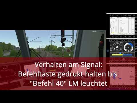 🚈ZUSI 3: Fahrverlauf: Fahrt auf Zs7 (auf Sicht Fahren) richtige Verhalten. Mit Erklärungen🛤