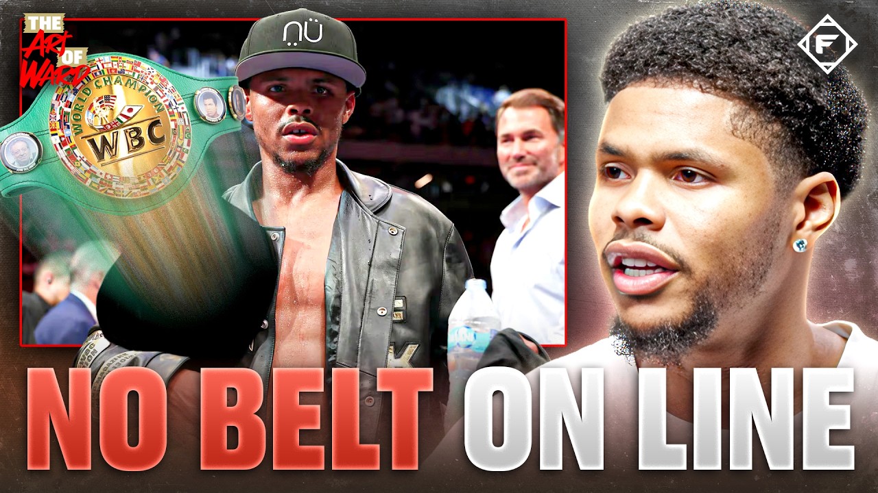 Shakur Stevenson Walked Away From His WBC Belt On Principle