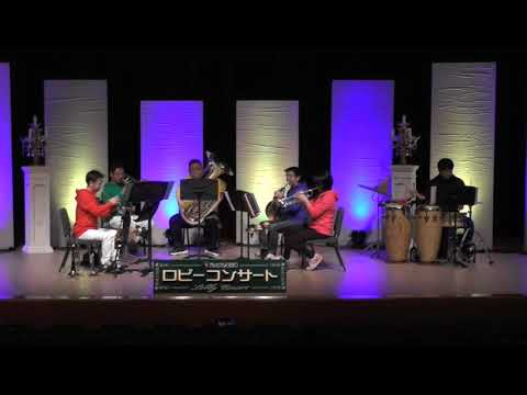 ママがサンタにキスをした金管五重奏