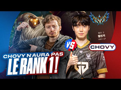 GAME PARFAITE CONTRE CHOVY (quasi 100% de KP)