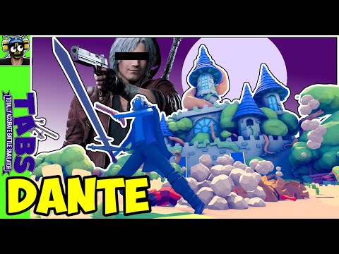 TABS - Dante(Devil May Cry) vs Every Unit + Bonus - ORIGINAL MODS  Renaissance Update