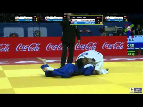 Judo 2016 European Championships Kazan: Tcheumeo (FRA) - Matic (CRO) [-78kg]