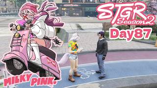 Day87【ストグラSeason2】新聞と絵本作りと車の相談 / のんびり釣り【ミルキー・ピンク】