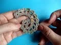 Вязание крючком ирландского кружева Урок 306 Howto Crochet Irich lace leafe 