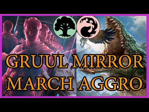 Gruul Mirror March Aggro BO1 Deck Guide!! Throne of Eldraine Standard Deck Guide (MTG ARENA)!!